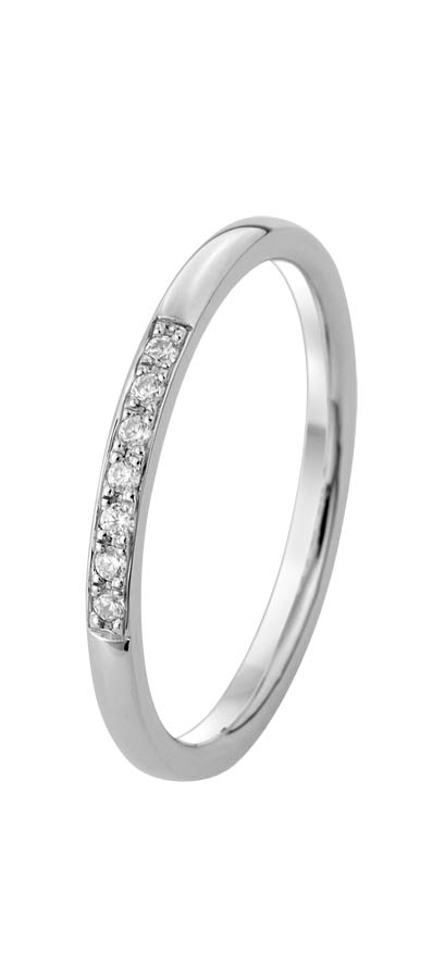 530124-Y514-001 | Memoirering 530124 600 Platin, Brillant 0,070 ct H-SI∅ Stein 1,4 mm 100% Made in Germany   766.- EUR   