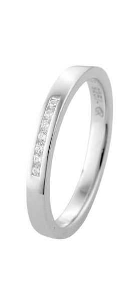 530126-Y514-001 | Memoirering 530126 600 Platin, Brillant 0,070 ct H-SI∅ Stein 1,4 mm 100% Made in Germany   764.- EUR   