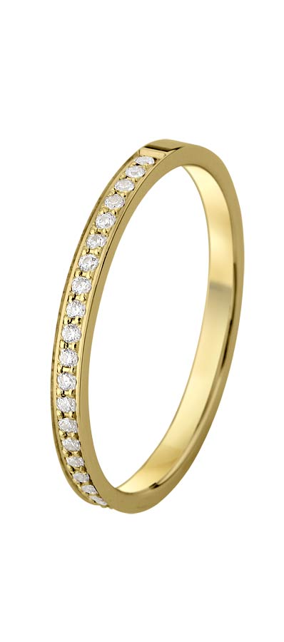 533687-5100-001 | Memoirering 533687 585 Gelbgold, Brillant 0,185 ct H-SI100% Made in Germany   1.608.- EUR   