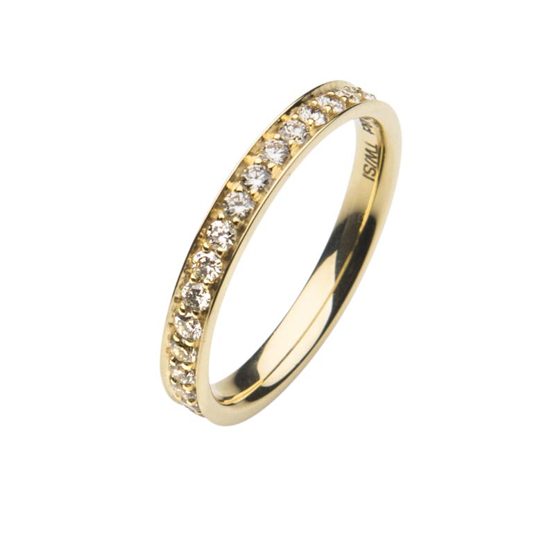 533689-5100-001 | Memoirering 533689 585 Gelbgold, Brillant 0,460 ct H-SI100% Made in Germany   1.799.- EUR   