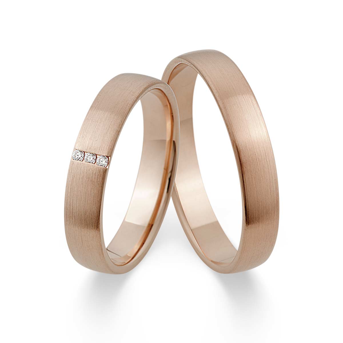 Trauringe / Eheringe 333 Rotgold 517495-40