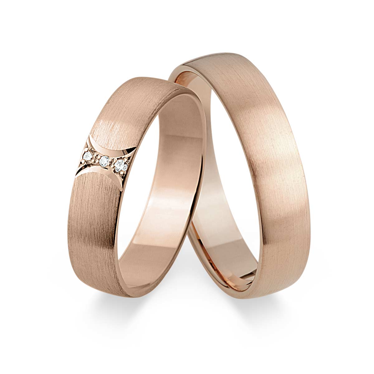 Trauringe / Eheringe 333 Rotgold 517501-50