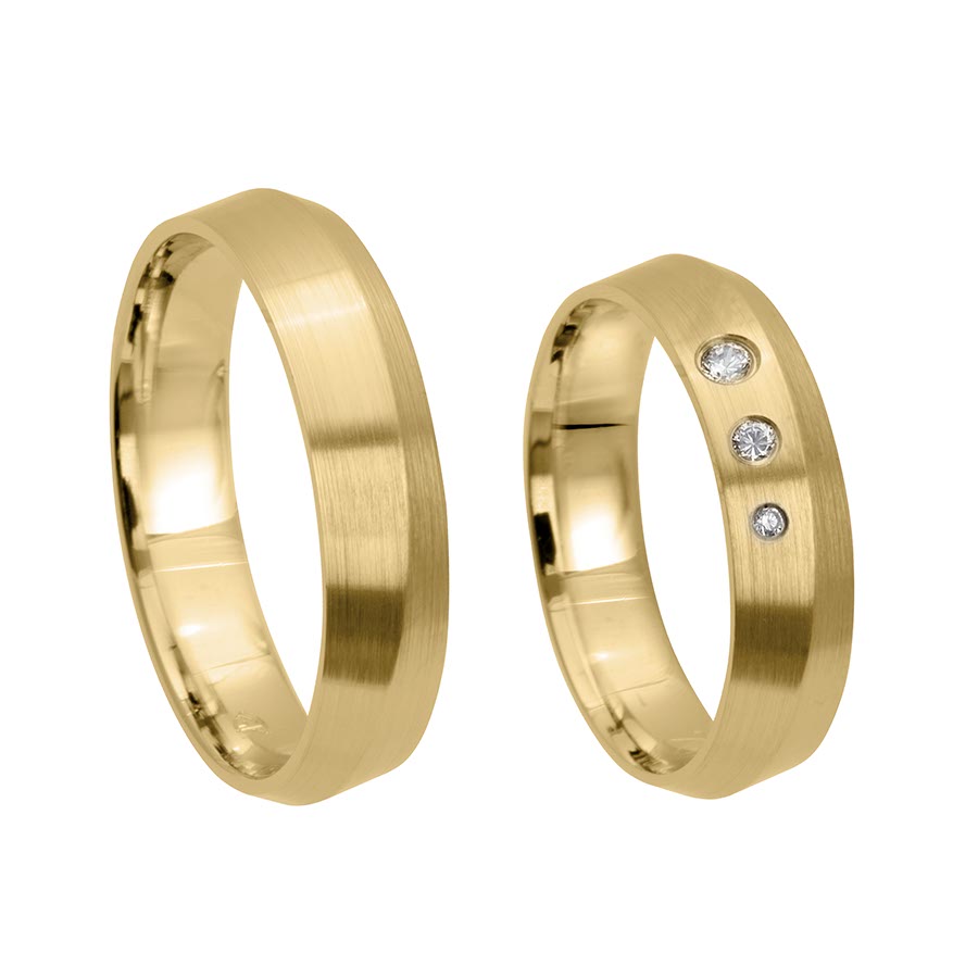 Trauringe / Eheringe 333 Gelbgold 517353-50